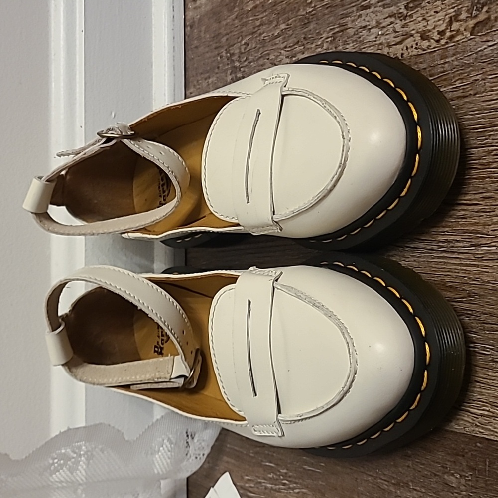 RARE Dr. Martens Leonie Ballet Shoes Penny Loafers - Picture 2 of 8